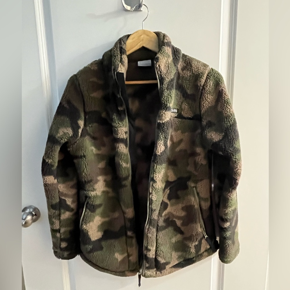 Womens Columbia fleece jacket size small
